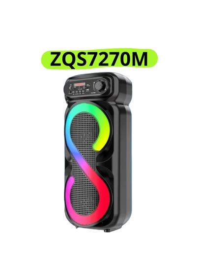 ZQS4210, 4270M, 4273M, 6227 – портативная Bluetooth колонка, с микрофоном и LED - 