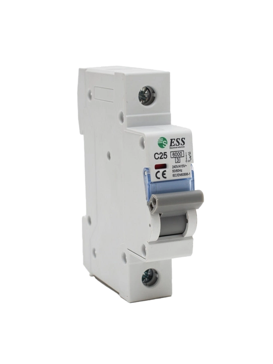 Elektr tarmog‘i uchun bir fazali avtomat ESS-63 6kA 1P C 2A–63A - 