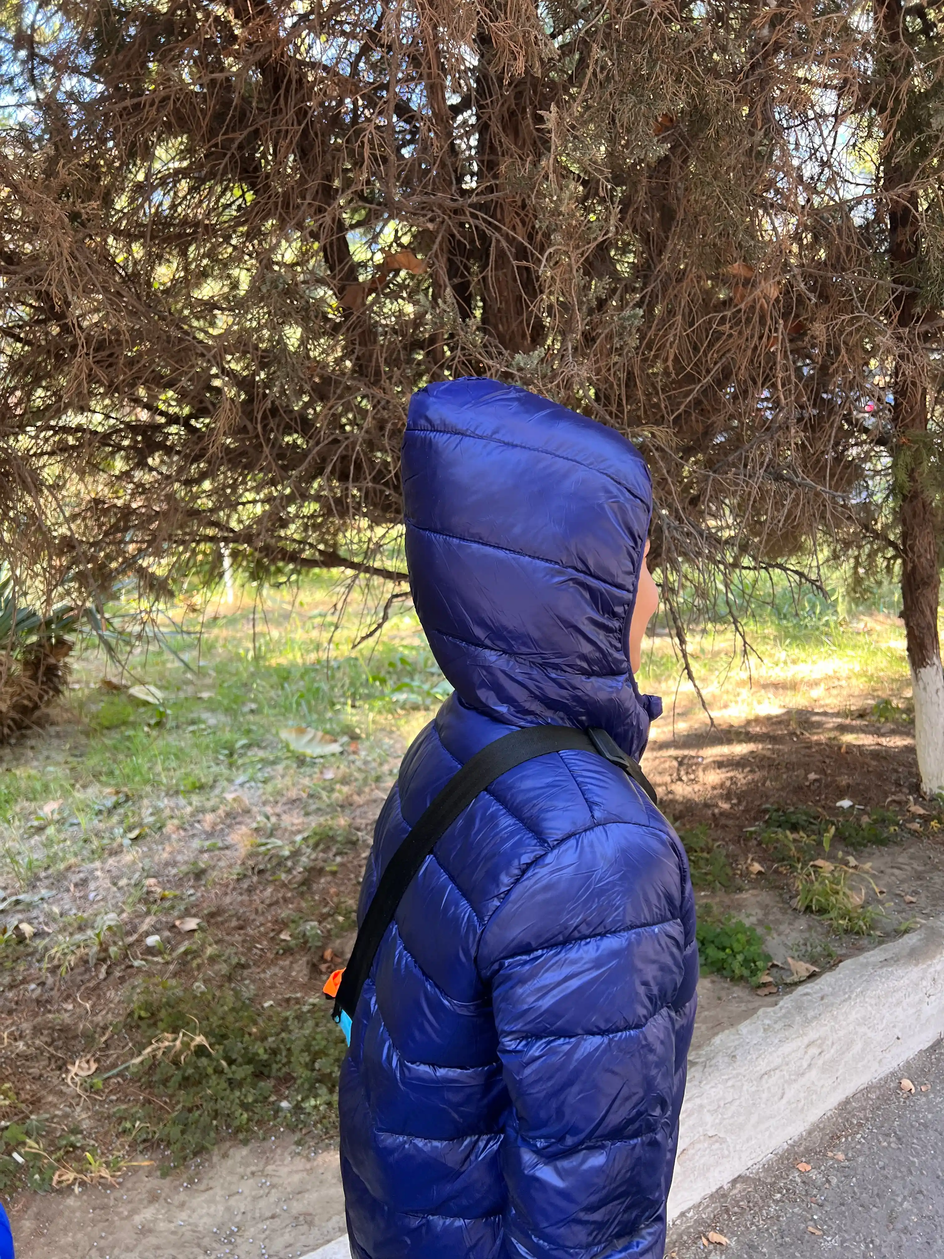 Bolalar kurtkasi, mavsumiy, o‘g‘il bolalar va qizlar uchun, qishga par kamzul