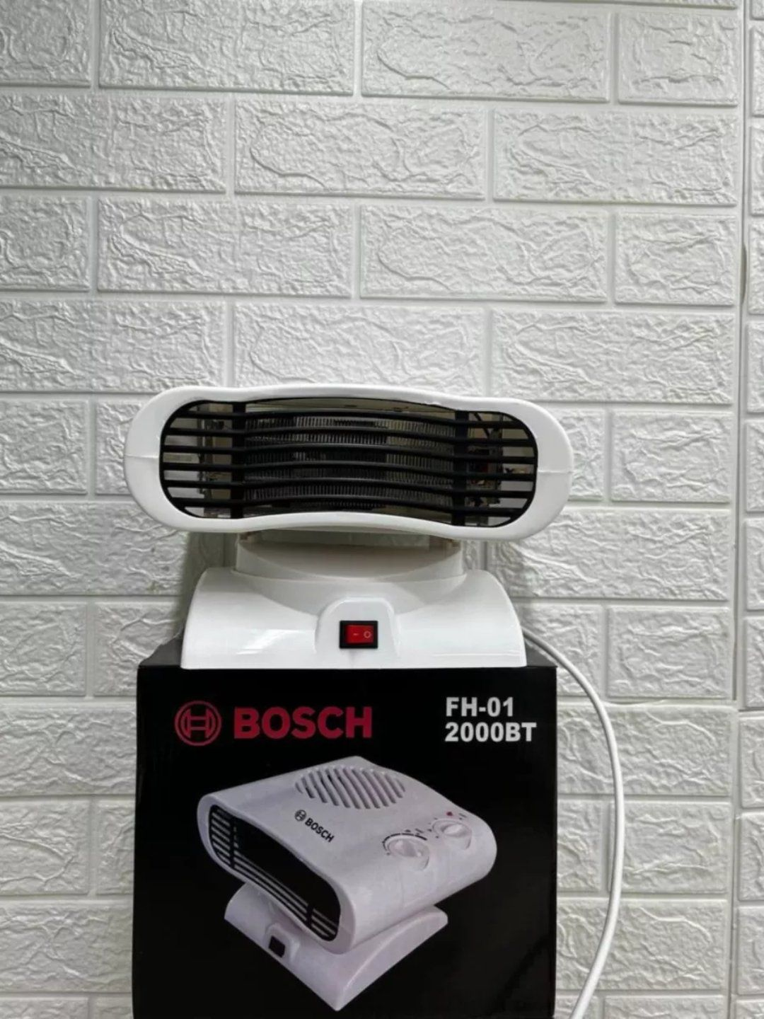 BOSCH FH-01 elektr isitgich – 2000 Vt, tez isituvchi, xavfsiz va tejamkor