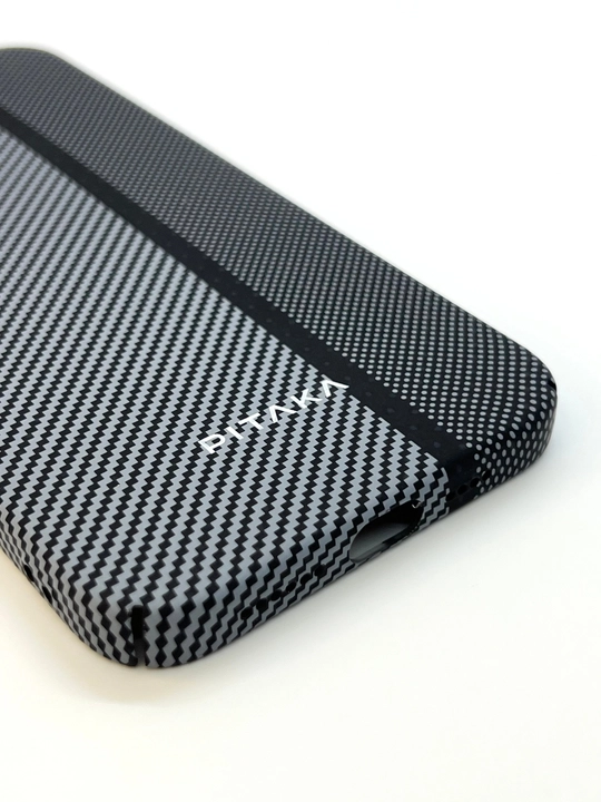Чехол для iPhone карбоновый, MagSafe, 14, 15, 16, 17, Pro Max, жёсткий