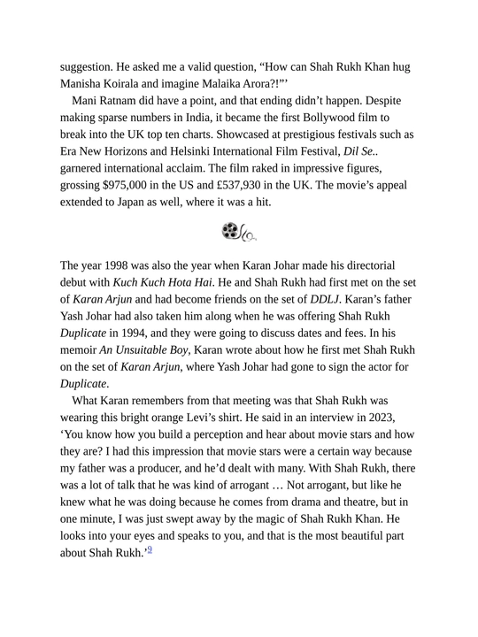 Shah Rukh Khan. Legend, Icon, Star