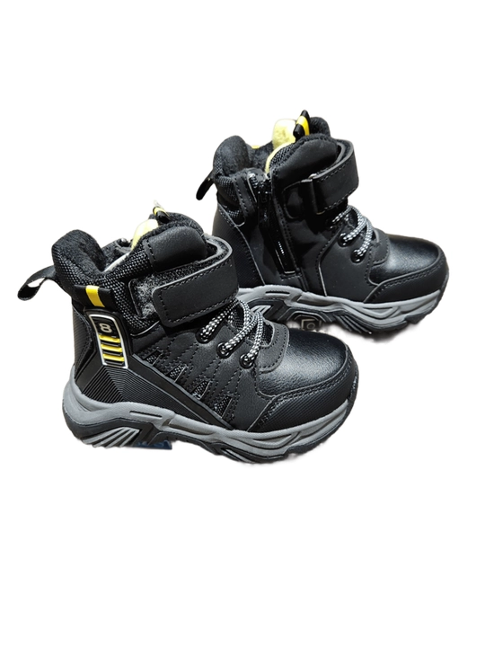 Ботинки утепленные, для мальчиков "совенок"