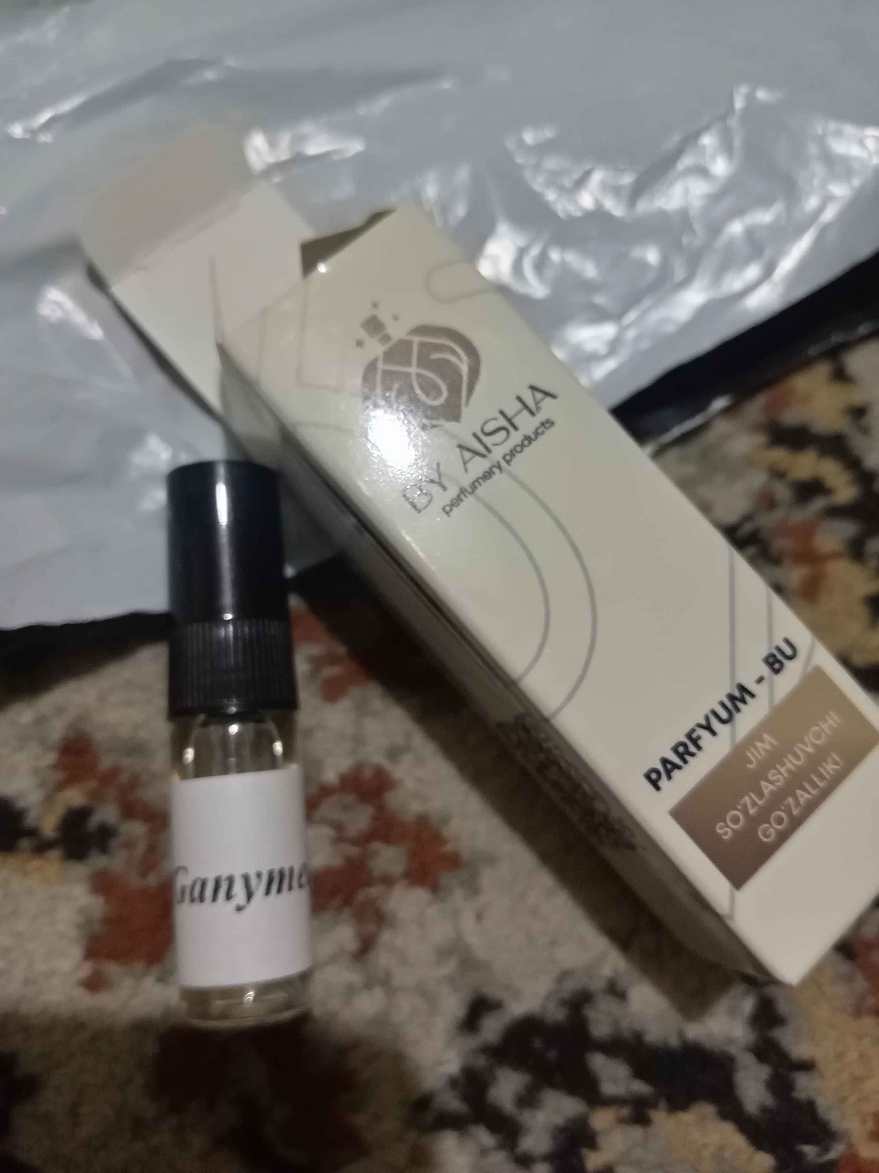Uniseks atir Ganymede, Ayollar va Erkaklar uchun atir, raspiv,3 ml,5 ml,10 ml,20 ml,30ml