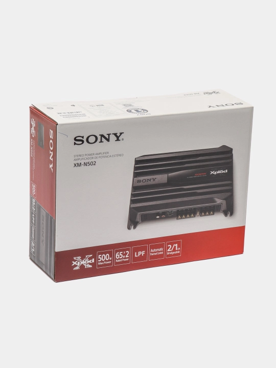 Sony Xplod XM-N1004/XM-N502 avtomobil kuchaytirgichi, 4/2 kanalli,1000Vt,basskuchaytirgich