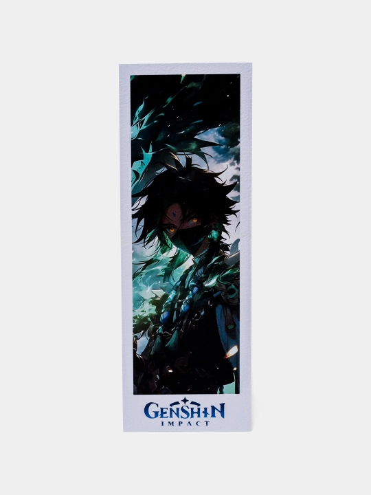 "Genshin Impact" kitoblari, darsliklari, kundaliklari uchun qog'oz xatcho'plar - 