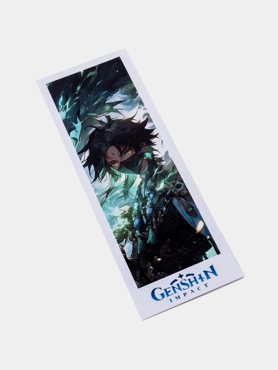 "Genshin Impact" kitoblari, darsliklari, kundaliklari uchun qog'oz xatcho'plar