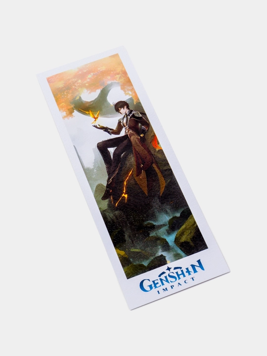 "Genshin Impact" kitoblari, darsliklari, kundaliklari uchun qog'oz xatcho'plar