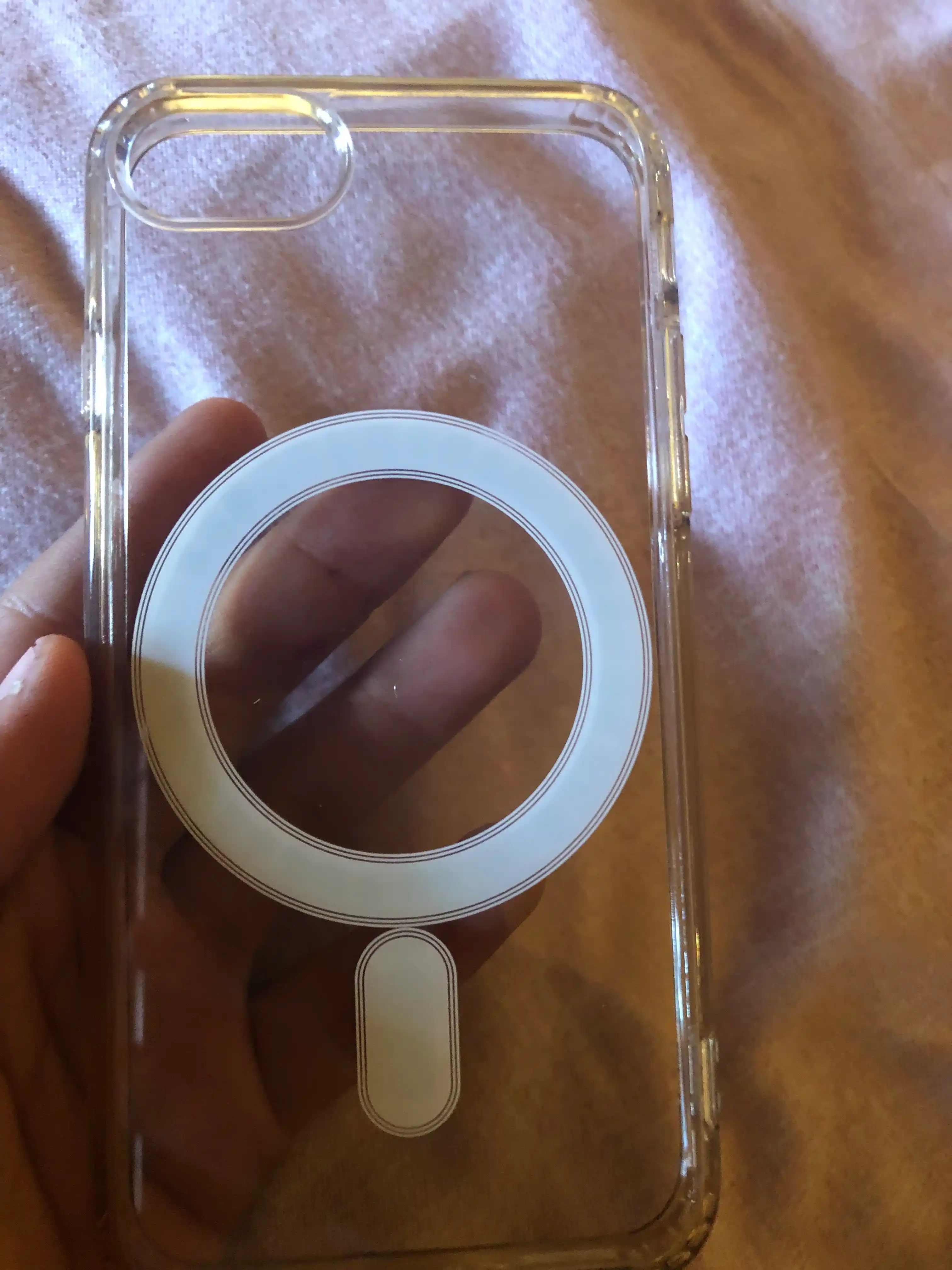 Чехол MagSafe iPhone 7, 8, SE, XR, 12, 13, 15, 16, 17 ProMax, 16 Pro Max, Mini, прозрачный