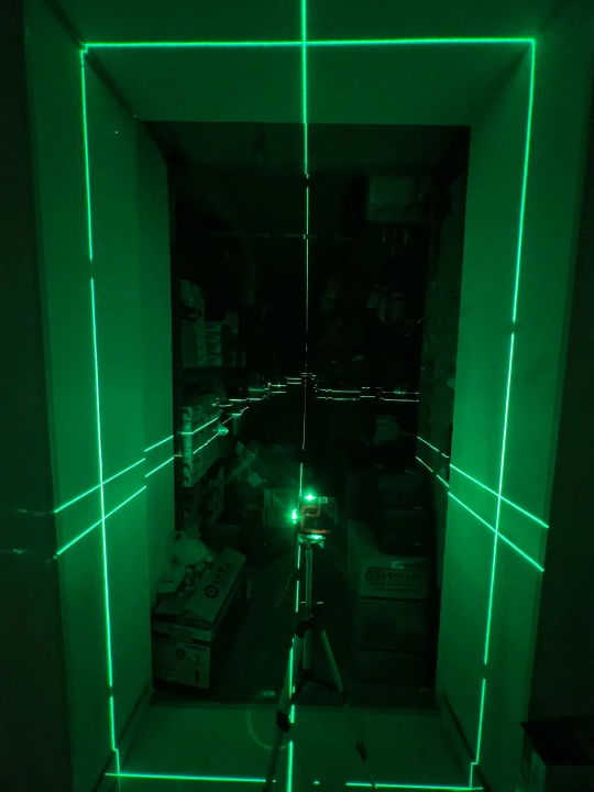 Lazer darajasi, 4D, shtativli, 360 daraja, 16 chiziq