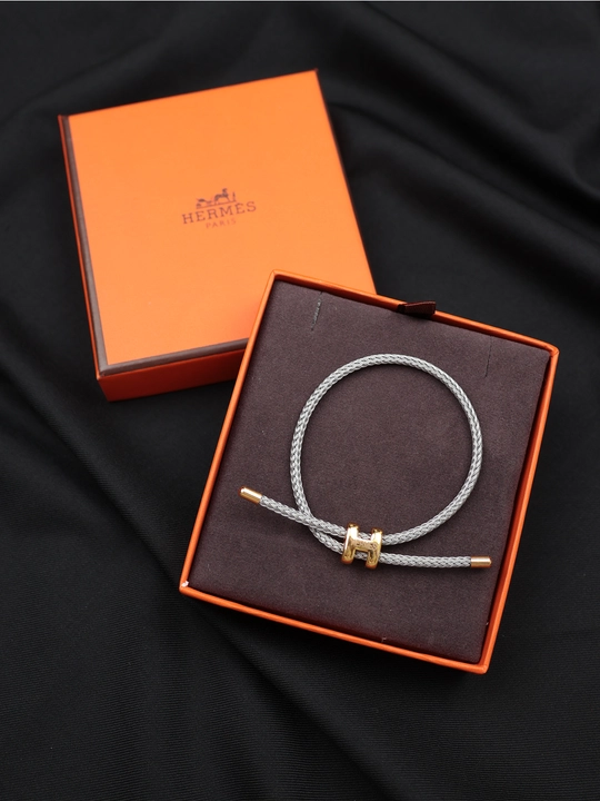 Браслет HERMES для женщин, безразмерный аксессуар, бижутерия