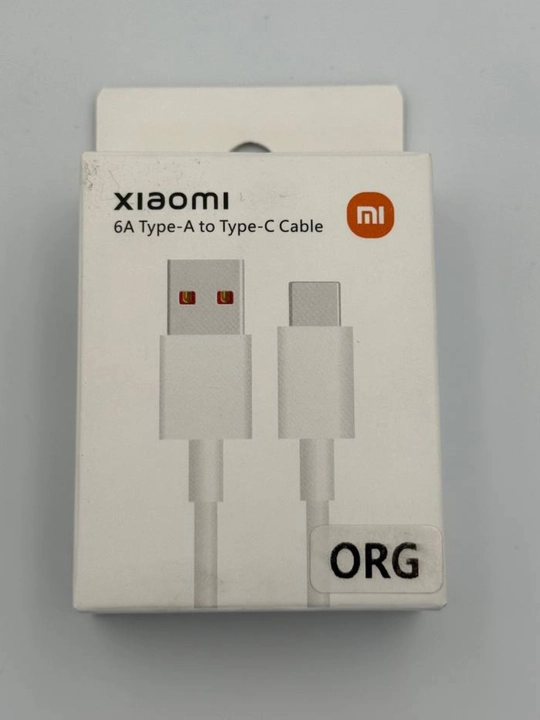 Xiaomi 6Al Type-A to Type-C Tezkor Zaryadlovchi Kabel ORG