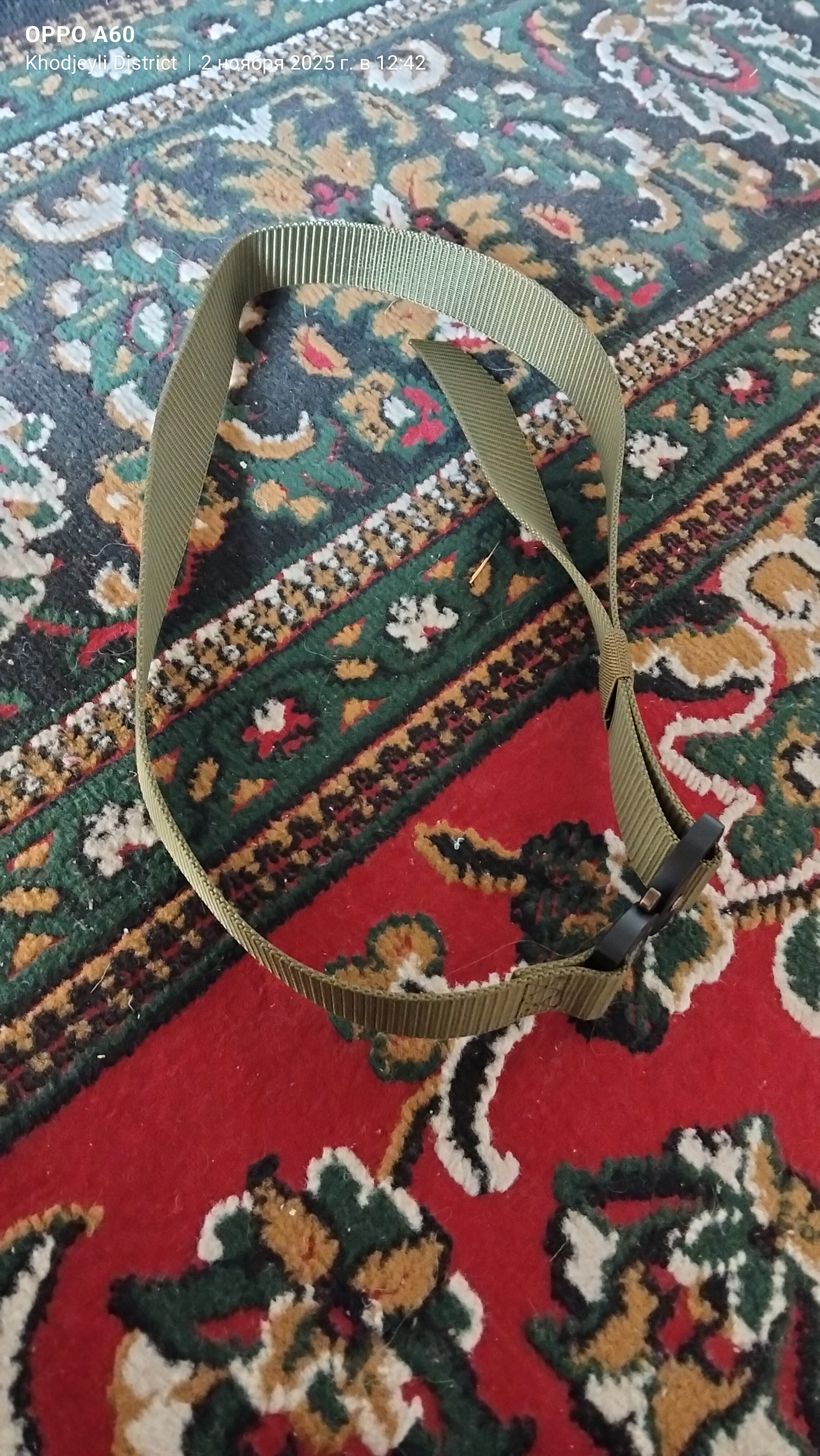 Kamar erkaklar, neylon, taktik, kengligi 3.8 sm, 125 sm, Cobra
