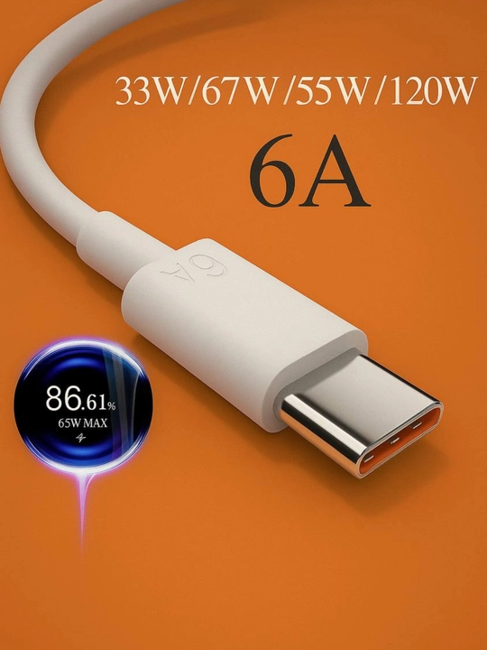 Xiaomi 6Al Type-A to Type-C Tezkor Zaryadlovchi Kabel ORG