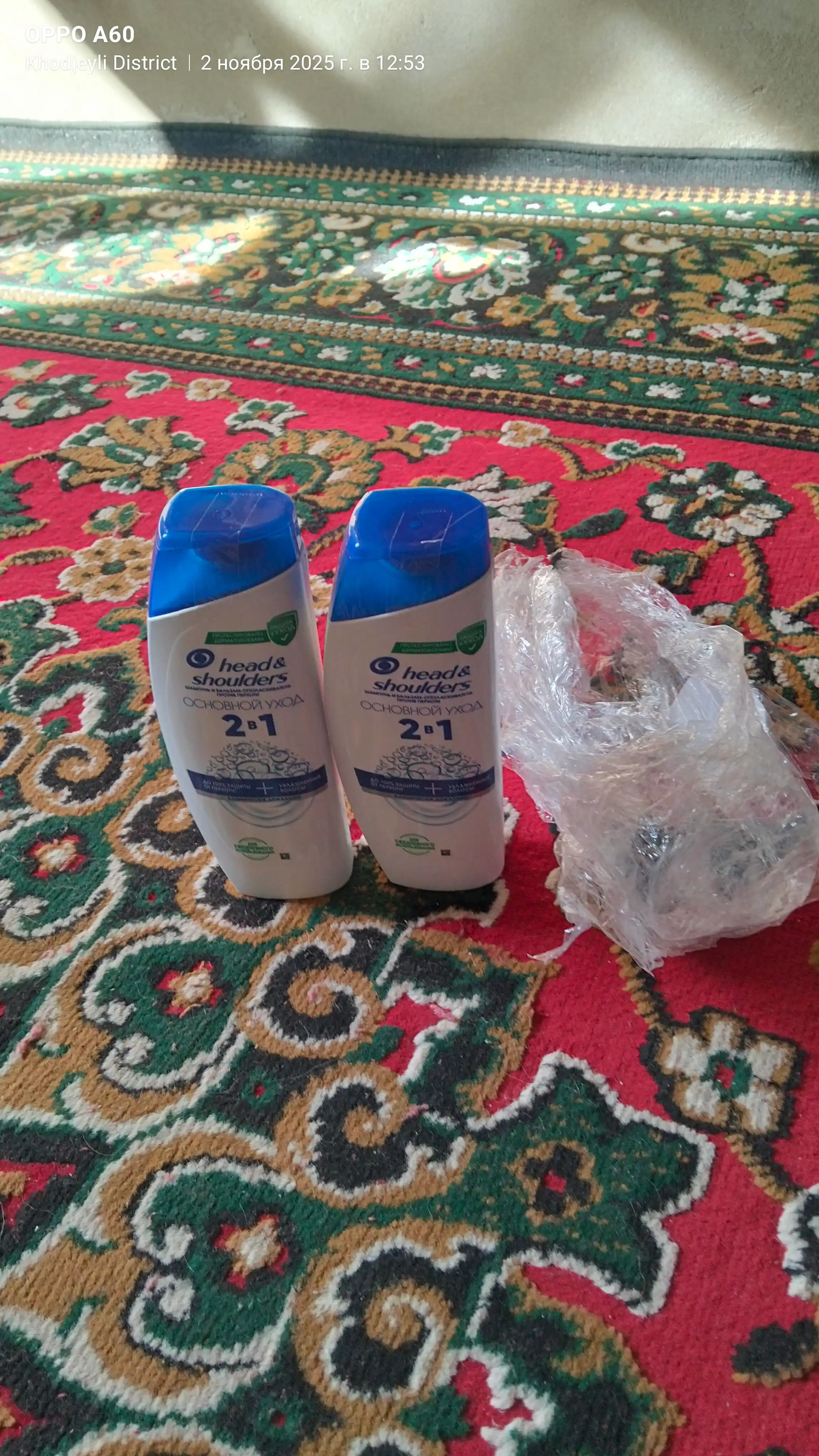 Head&Shoulders, шампунь от перхоти и бальзам для волос "Основной уход" 2 в 1, 400 мл