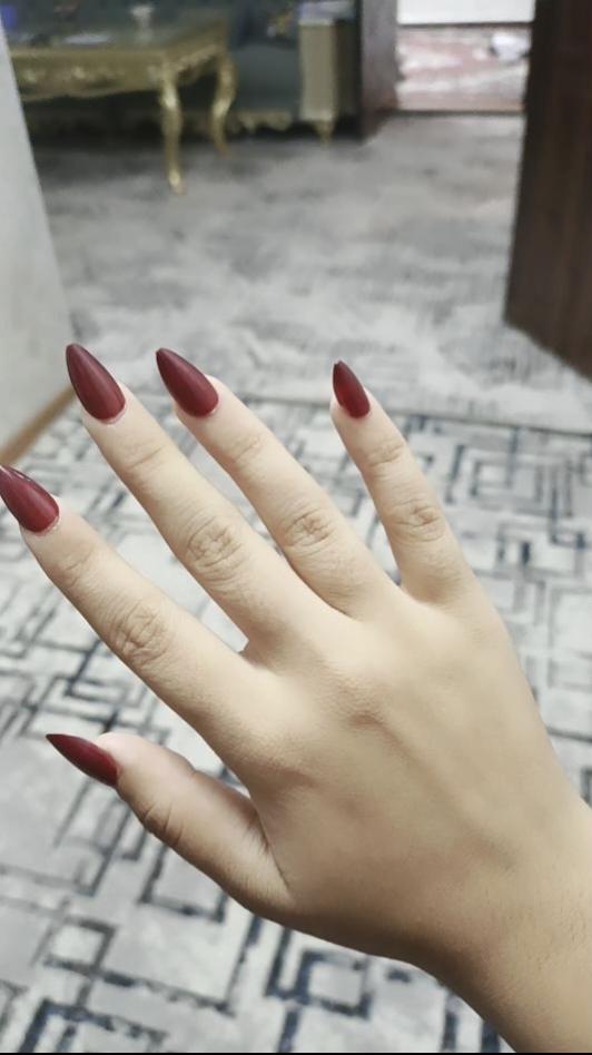 Накладные ногти с дизайном, 24 шт, маникюр, френч