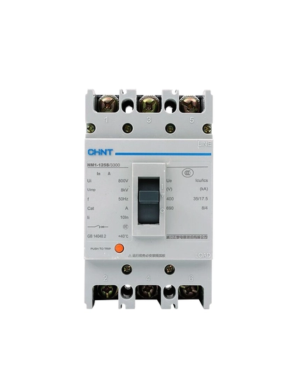 Ishonchli uch fazali avtomatik uzgich NM1-125S/3P CHINT 63 A - 125 A – i - 