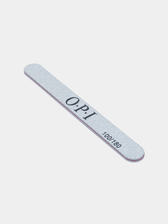 Пилка для ногтей OPI 100/180, длина 18 см