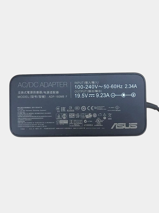 Блок питания для ноутбуков моделей 19.5V11A 230W толстый штекер 6.0x3.7 стандартный штекер - 