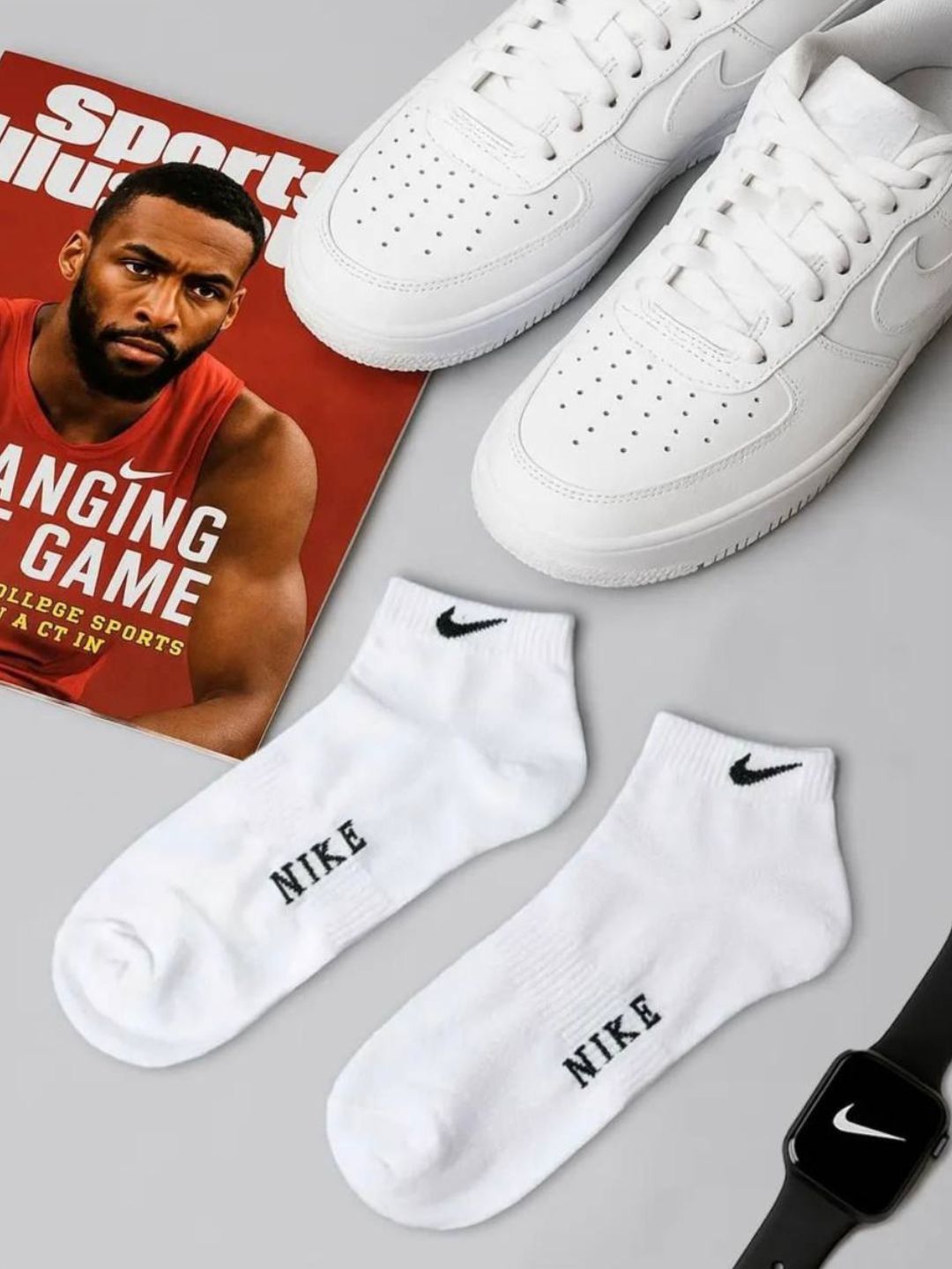 Nike мужские спортивные носки – повседневный комфорт, 10 шт - 