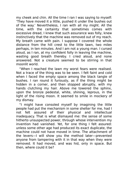 The Time Machine, H. G. Wells