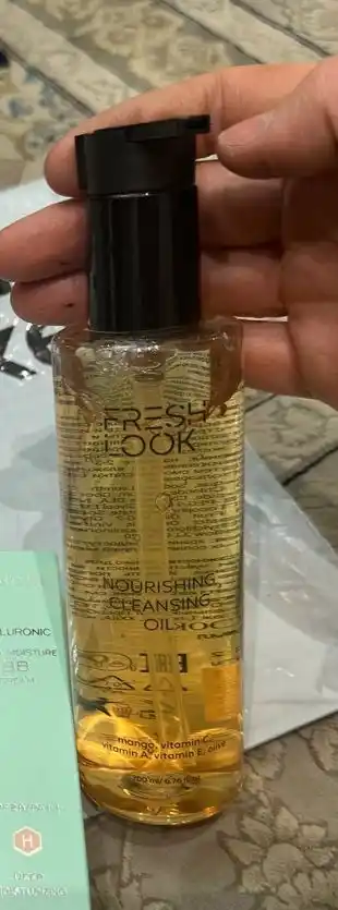 Гидрофильное гель-масло для умывания FRESH LOOK NOURISHING CLEANSING OIL, 200 мл