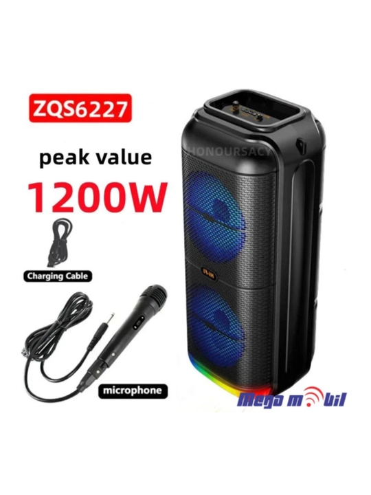 ZQS4210, 4270M, 4273M, 6227 – портативная Bluetooth колонка, с микрофоном и LED