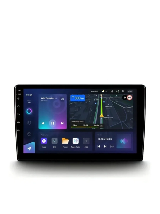 Автомонитор Teyes CC3L, 4/32Гб и 4/64Гб, android монитор, HD сенсорный экран, с сим картой