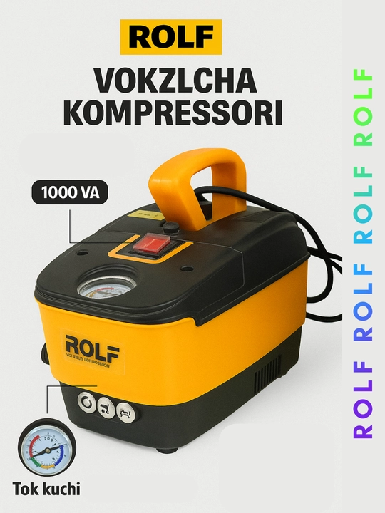 Rolf RK-ac700 havo kompressori, 720 Vt, 230 avtomobil, velosiped, havo shari - 