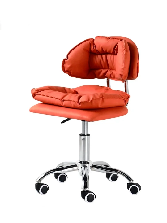 Ergonomik stul, uy va salon uchun sozlanishi, balandligi va aylanishi mumkin bo‘lgan ofis stuli