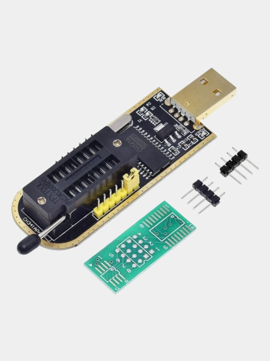 CH341A USB 24 seriyali dasturchi Adapterli chiplarni mahkamlash uchun EEPROM Flash BIOS