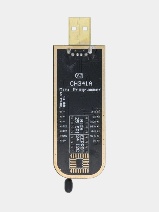 CH341A USB 24 seriyali dasturchi Adapterli chiplarni mahkamlash uchun EEPROM Flash BIOS