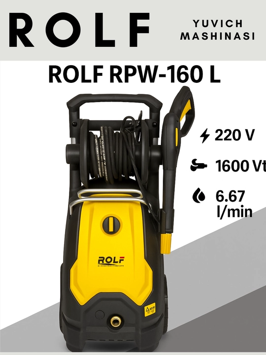 ROLF RPW-2300 — yuqori bosimli elektr yuvish mashinasi - 