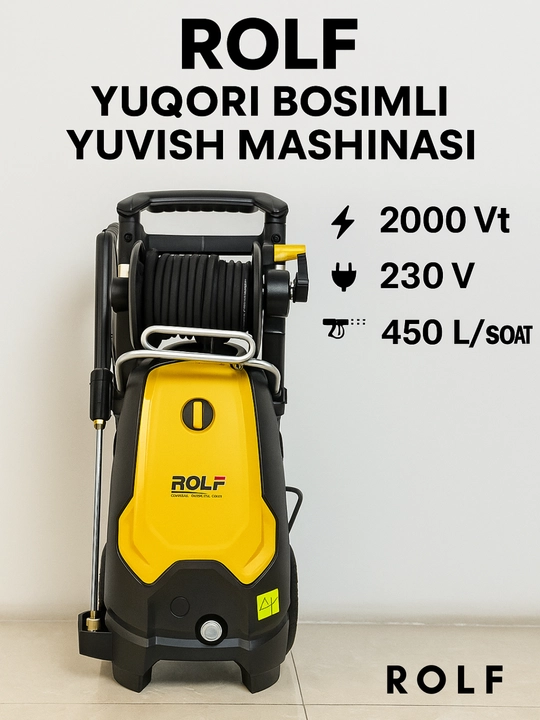 ROLF RPW-2300 — yuqori bosimli elektr yuvish mashinasi