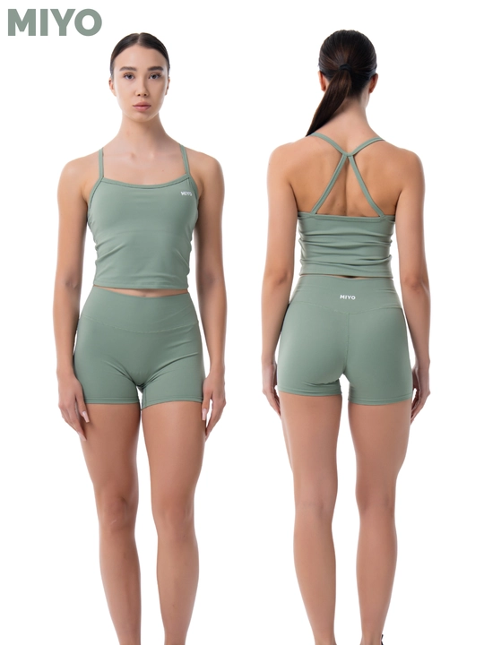 Женский спортивный комплект MIYO Fit — топ и шорты - 