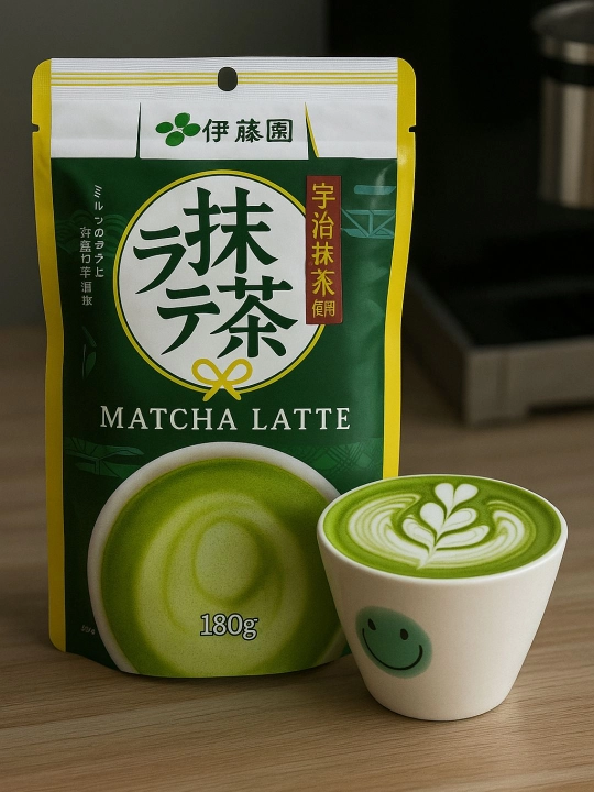 Матча латте, японский матча латте, 180 гр - 