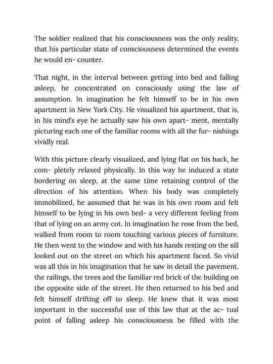 The Power of Awareness, Neville Goddard