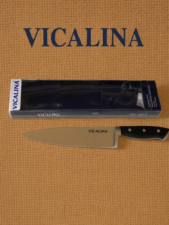 Нож кухонный Vicalina, универсальный, из нержавеющей стали