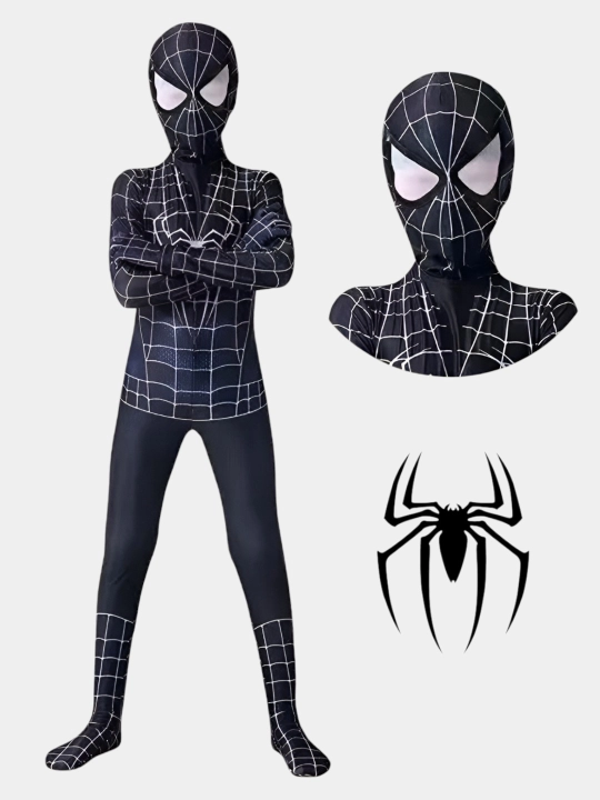 Kosplay o'rgimchak odam bolalar spiderman  uchun, super qahramon karnaval kostyumi