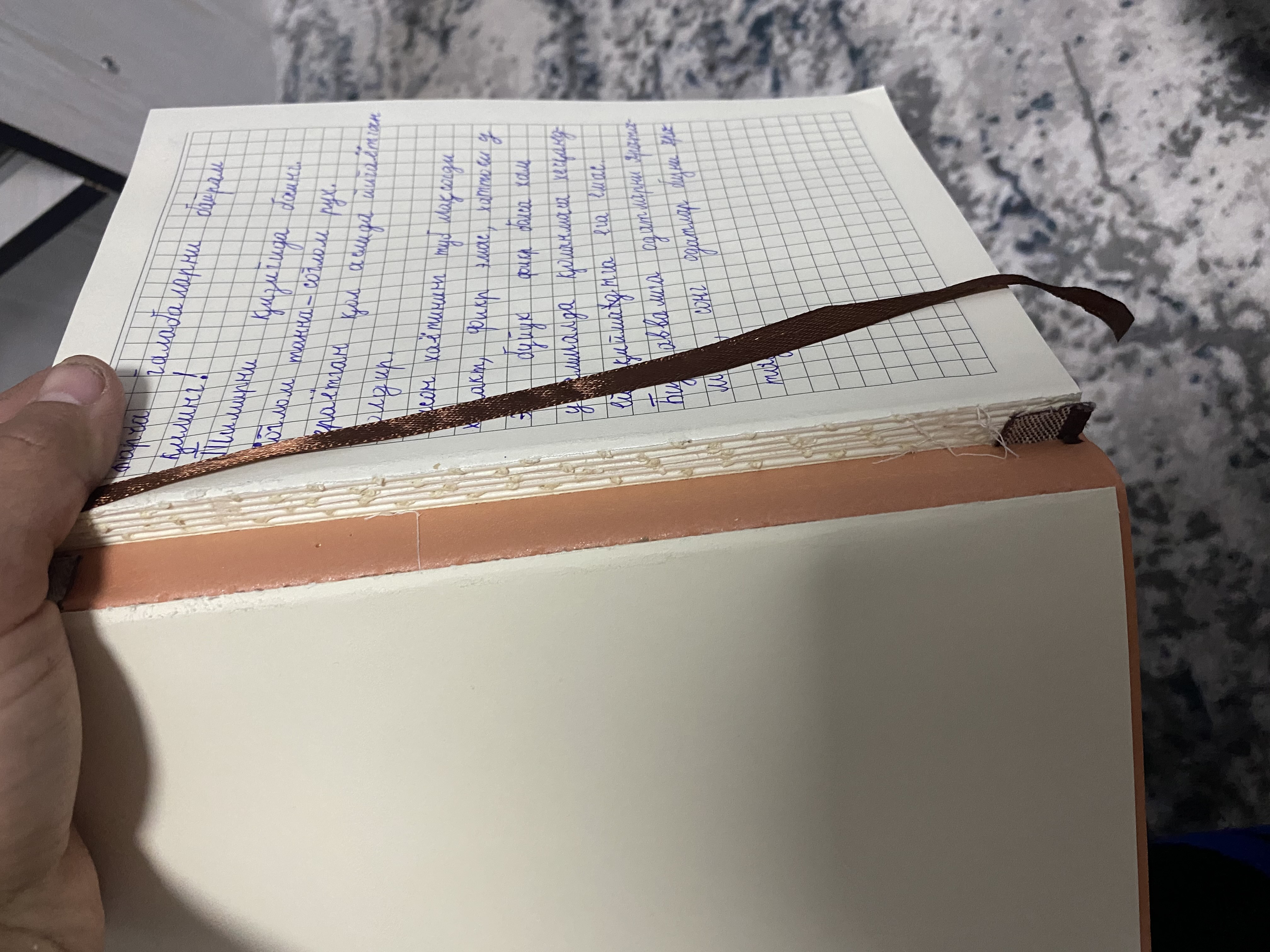 Блокнот для ежедневных записей, кожаная обложка, формат А5, отличный подарок