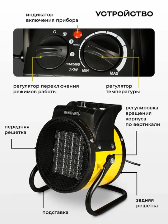 Elektr isitgich 2500 Vt – uy va ofisni 3 soniyada isituvchi qudratli va tejamkor qurilma