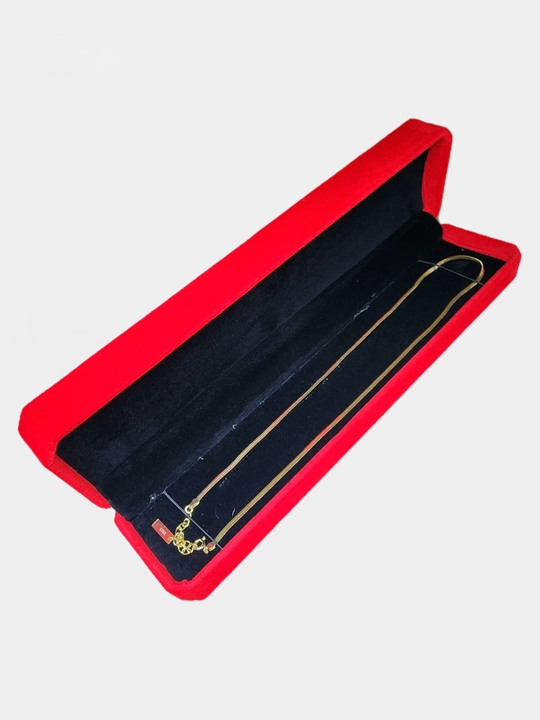 SilverMe 925 kumush ayollar zanjiri - 18K oltin qoplamali, Snake Chain, 41+6 sm