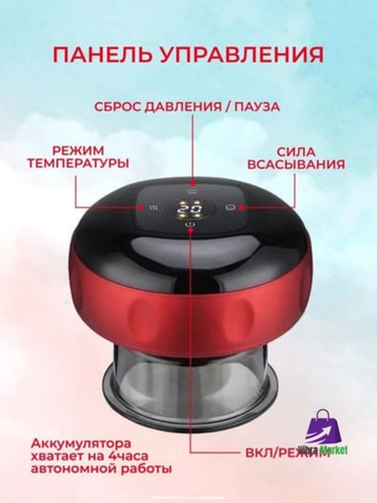 Вакуумный массажер для тела антицеллюлитный