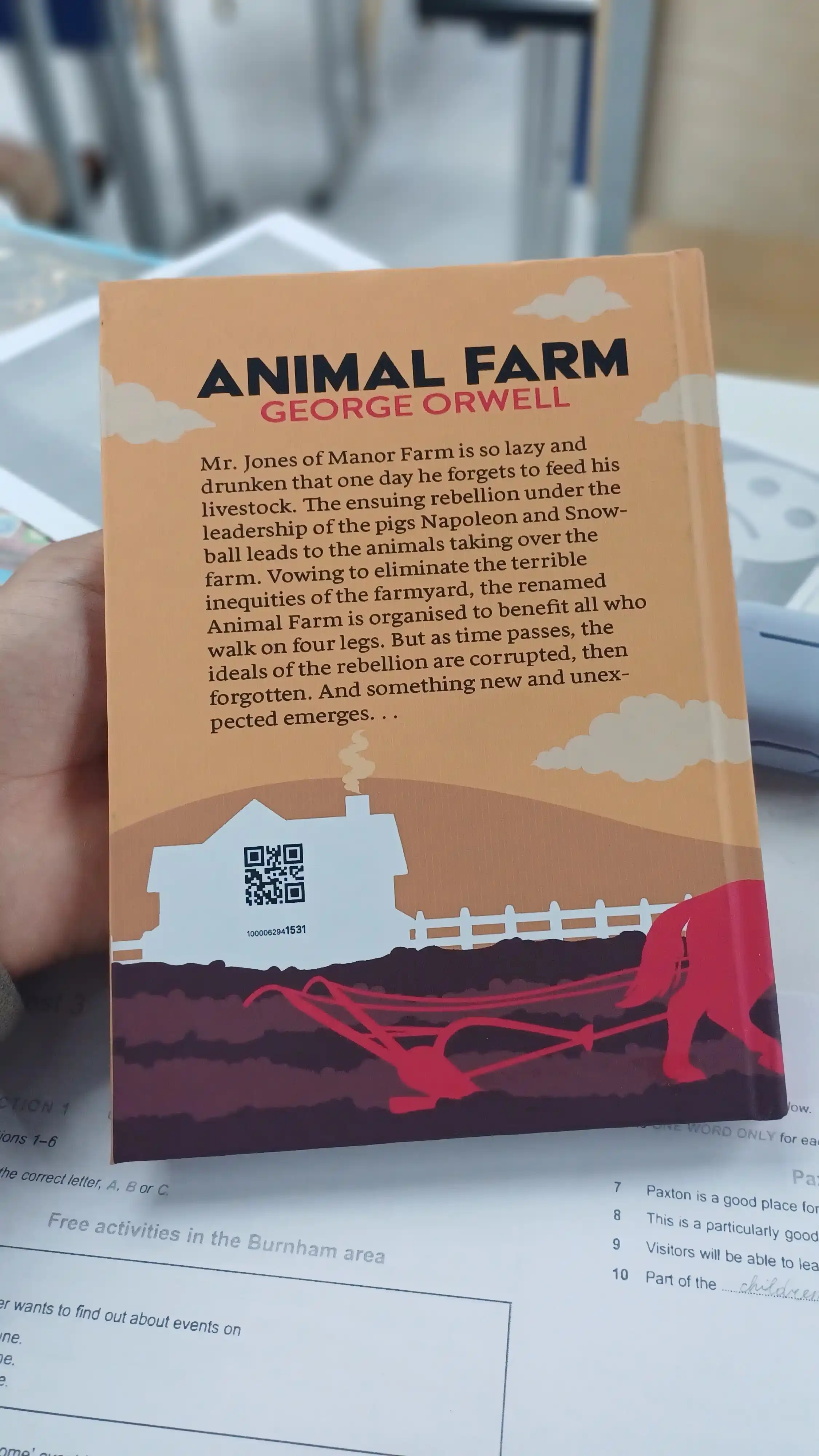 Animal Farm, George Orwell, ingliz tilida