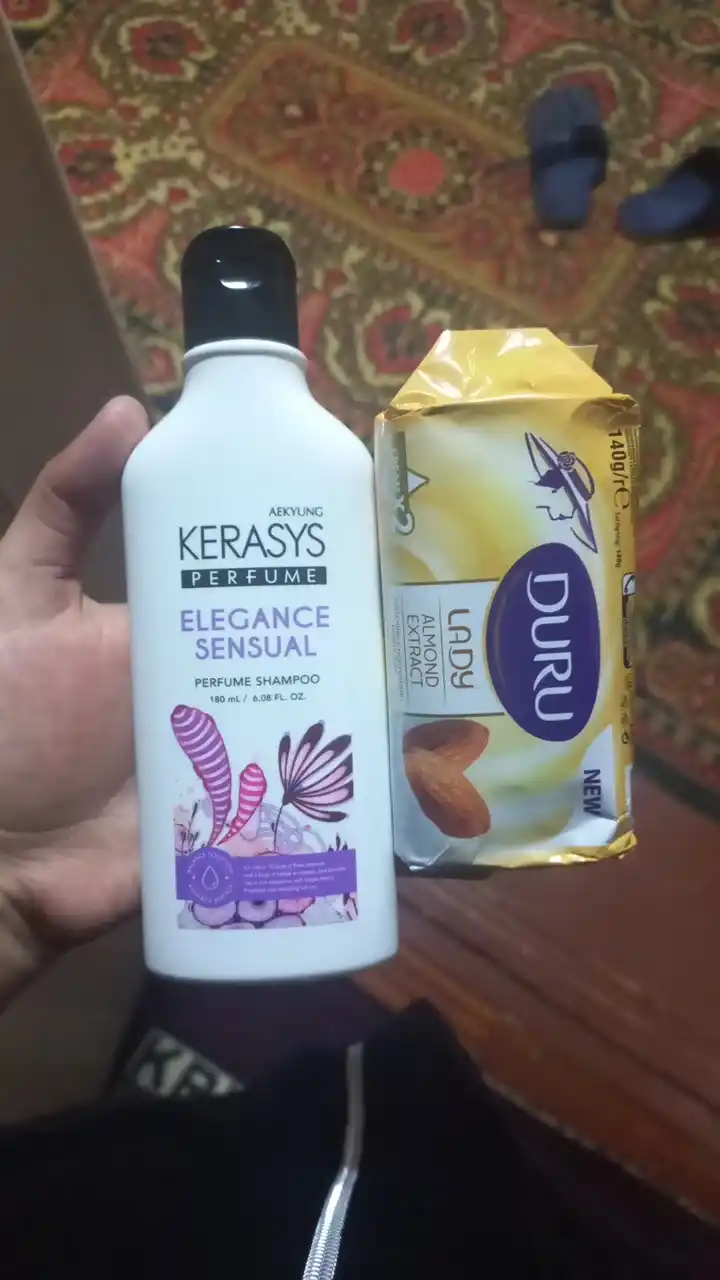 Шампунь KERASYS для тонких и мягких волос, придающий блеск и приятный аромат, Корея