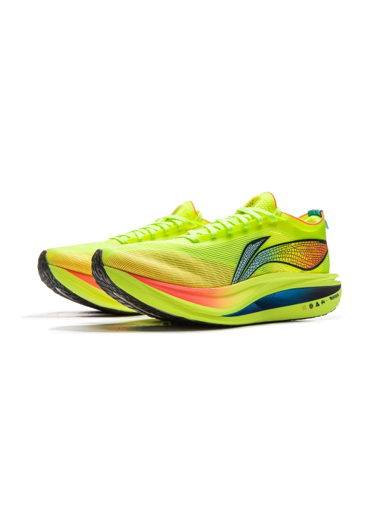 Li-Ning Feidian 5 Elite, мужские кроссовки для бега, Карбоновая пластина, Сверхлегкие