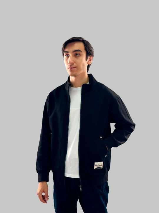 Erkaklar yengil kardigani,cho'ntakli, paxta, kuz-bahor