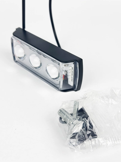 LED-прожектор для скутера и мотоцикла – универсальная дополнительная фара — MAXSCUT-SPOTLIGHT-ЧЕРН