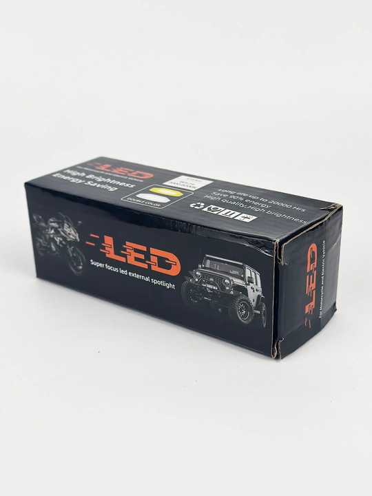 Skuter va moped uchun LED proyektor – kuchli qo‘shimcha chiroq, universal