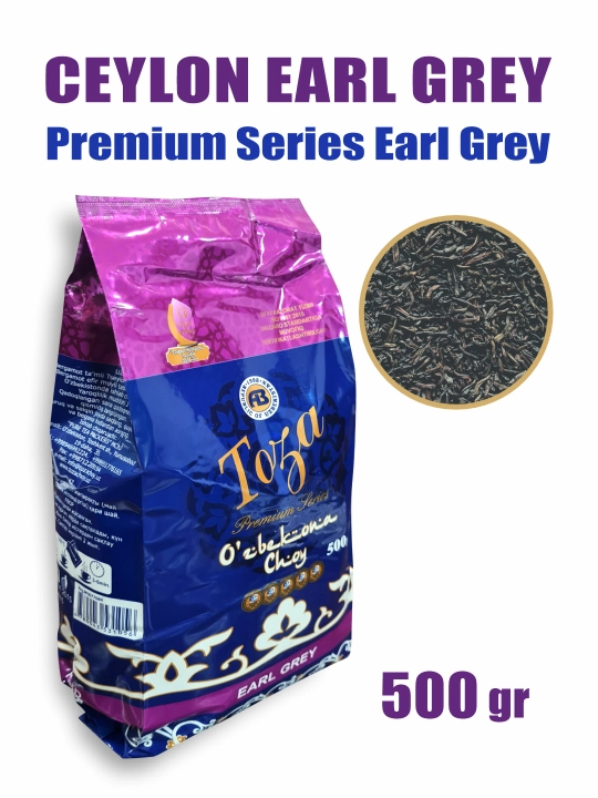 Qora choy Ceylon Earl Grey, 500 g - 